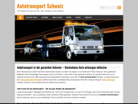 autotransport-schweiz.ch Webseite Vorschau