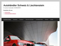autohändler-schweiz.ch Webseite Vorschau