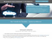 autoexport-ankauf.ch Webseite Vorschau