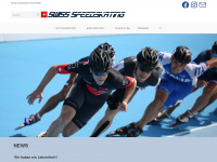 swiss-speed-skating.ch Webseite Vorschau