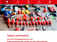 elektro-karriere.ch Webseite Vorschau