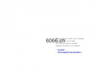 6066.ch Webseite Vorschau
