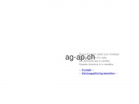 ag-ap.ch Webseite Vorschau