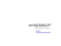 akrika-keks.ch Webseite Vorschau