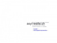 asyl-welle.ch Webseite Vorschau