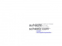 aufrecht-schweiz.com Webseite Vorschau