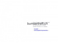 bumsertreff.ch Webseite Vorschau