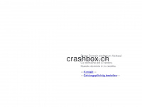 crashbox.ch Webseite Vorschau
