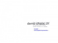 demo-chaos.ch Webseite Vorschau