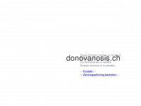 donovanosis.ch Webseite Vorschau