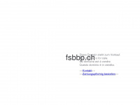 fsbbp.ch Webseite Vorschau