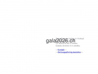 gala2026.ch Webseite Vorschau