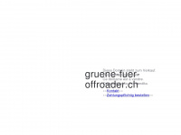 gruene-fuer-offroader.ch Webseite Vorschau