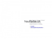 hautfarbe.ch Webseite Vorschau