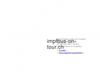 impfbus-on-tour.ch Webseite Vorschau