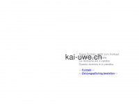 kai-uwe.ch Webseite Vorschau