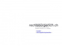 rechtsbürgerlich.ch Webseite Vorschau