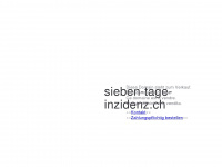 sieben-tage-inzidenz.ch Webseite Vorschau