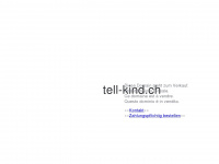 tell-kind.ch Webseite Vorschau