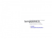 tempolimit.li Webseite Vorschau