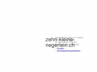 zehn-kleine-negerlein.ch Webseite Vorschau