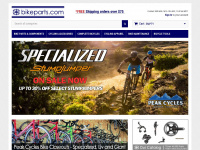bikeparts.com Webseite Vorschau