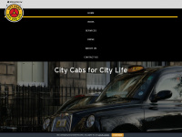 citycabs.co.uk Webseite Vorschau