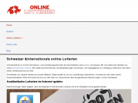 onlinelotterien.ch Webseite Vorschau