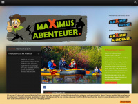 maximus-abenteuer.de Webseite Vorschau