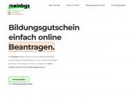 meinbgs.de Webseite Vorschau
