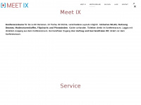 meet-ix.de Webseite Vorschau