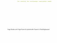 prachtvoll-yoga.de Webseite Vorschau