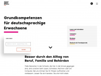 grundkompetenzen-bern.ch Webseite Vorschau