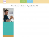 physio-station-ag.ch Webseite Vorschau