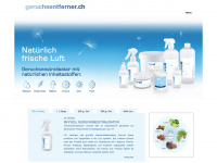 geruchsentferner.ch Webseite Vorschau