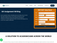 ukassignmentwriting.co.uk Webseite Vorschau