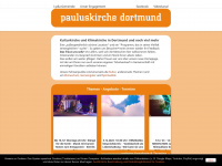 pauluskirche.net Webseite Vorschau