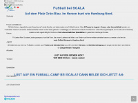 fussball-scala.de Webseite Vorschau