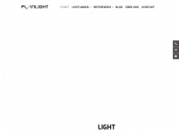 planlight.eu Webseite Vorschau