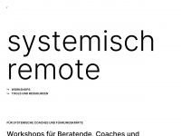 systemisch-remote.de Webseite Vorschau