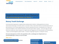 rotary-austausch.de Webseite Vorschau