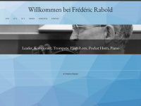frederic-rabold.com Webseite Vorschau