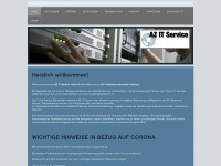 az-it-service.de Webseite Vorschau