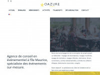 oazure-events.com Webseite Vorschau