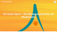 ichmachsport.de Webseite Vorschau