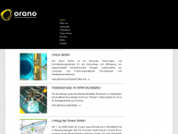 orano-gmbh.de Webseite Vorschau