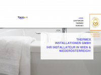 installateur-thermex.at Webseite Vorschau
