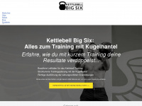 kettlebellbigsix.com Webseite Vorschau