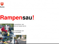 rampensau.org Webseite Vorschau