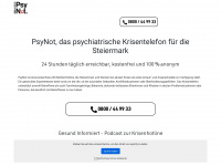 psynot-stmk.at Webseite Vorschau
